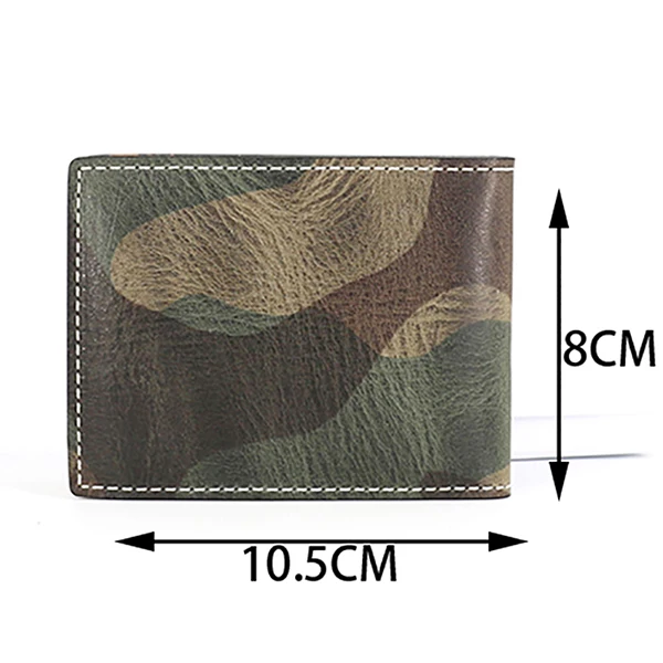 Camouflage Green AETOO ручной работы камуфляжная сумка для карт посадка дубления воловья кожа водительская Лицензия книга кожаный рукав тонкий - Цвет: Camouflage Green