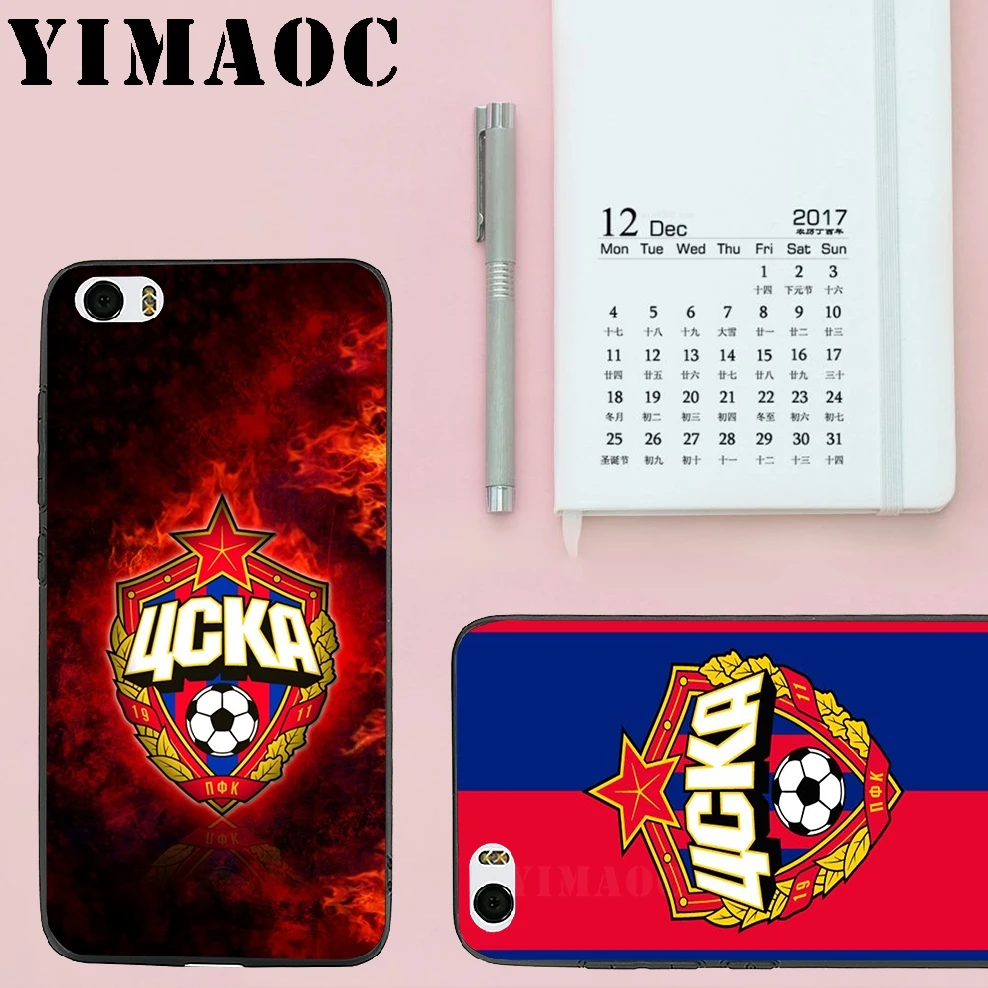 YIMAOC CSKA Moscow Soft Silicone Case for Xiaomi Redmi 6 Note 4X 4A 5A 5 Plus MiA1 A2 Pro Lite Mi 8 A1 |