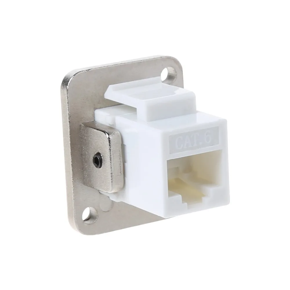 Сетевой разъем RJ45 d типа модуль металлического монтажа CAT5E CAT6|Компьютерные кабели