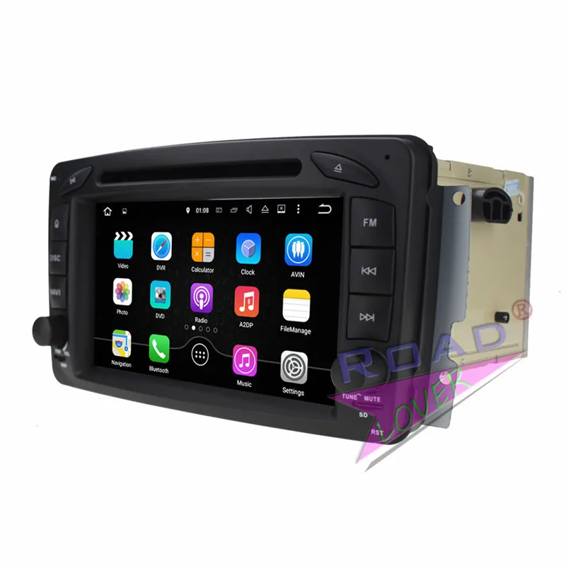 TOPNAVI 2G + 16GB Android 7 1 автомобильный dvd-плеер для Mercedes-Benz C Class W203/CLK-C209 W209/Viano/Vito W639/Vaneo