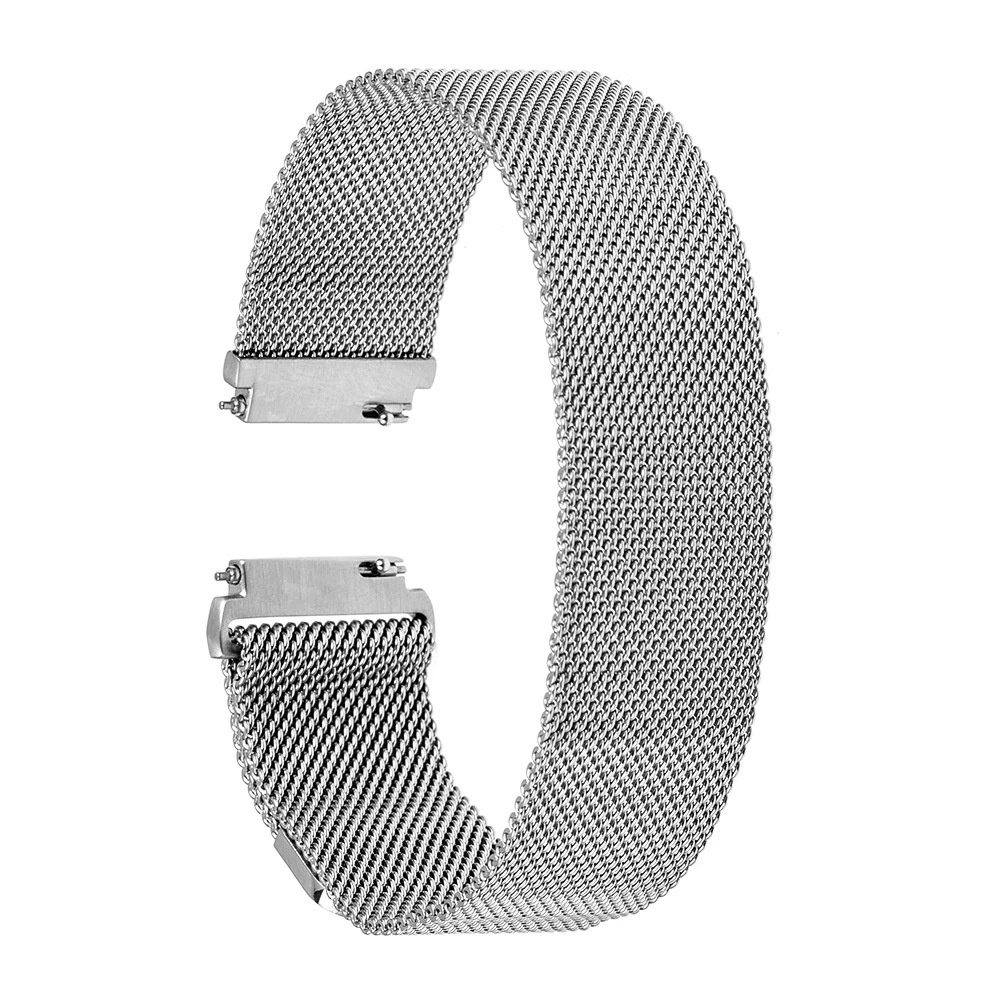 18 мм ремешок для часов, Миланская петля, ремешок для Asus ZenWatch 2 Для женщин WI502Q huawei часы/Fit Honor S1 Нержавеющая сталь магнит застежка браслета