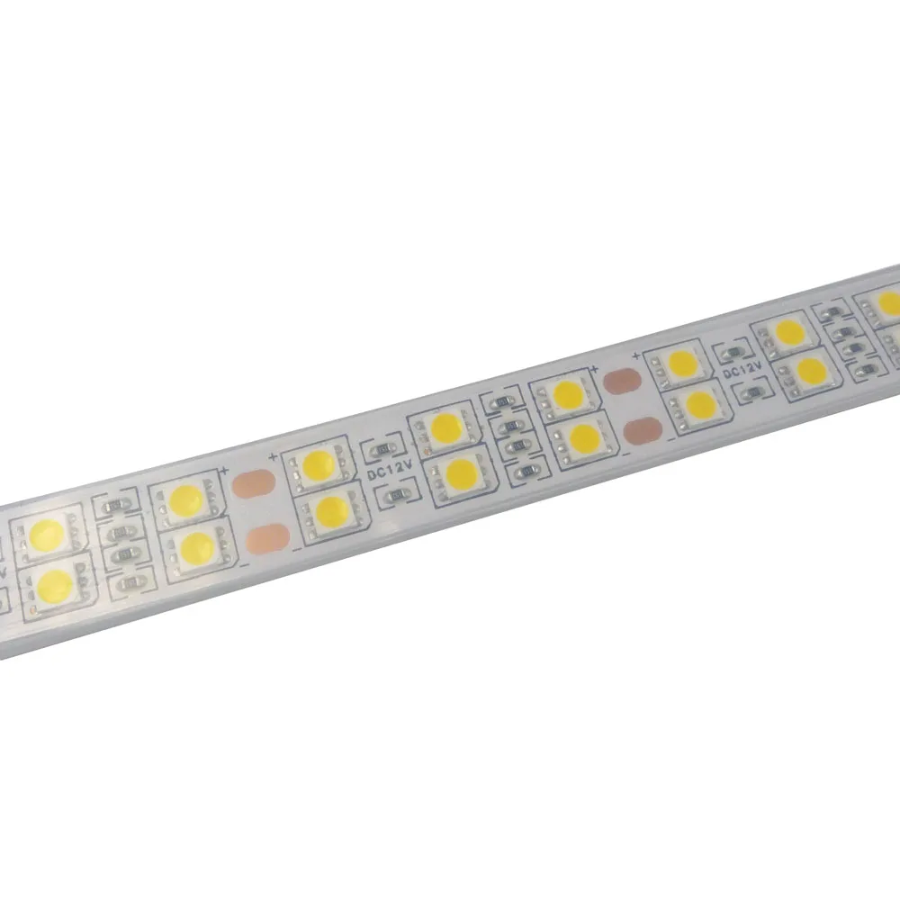 16.4ft 5 М 5050 SMD Двухрядные 120 светодиодный s/M ленты гибкие холодный белый/теплый