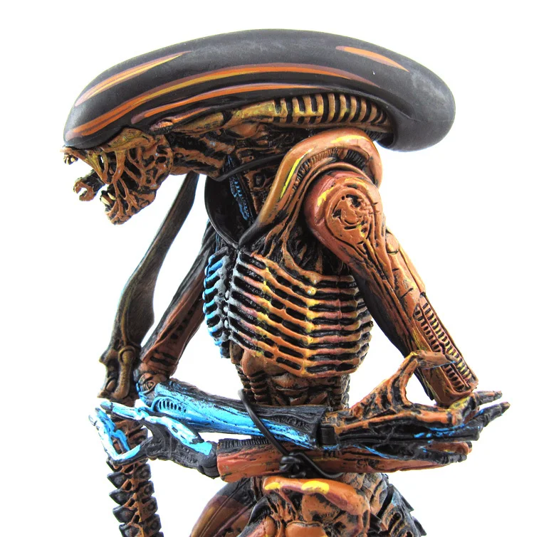 2 шт. Sci-fi SEGA Игры Внешний Вид Predator Городской Охотник + Чужой 3 Собака NECA 18 см Фигурку