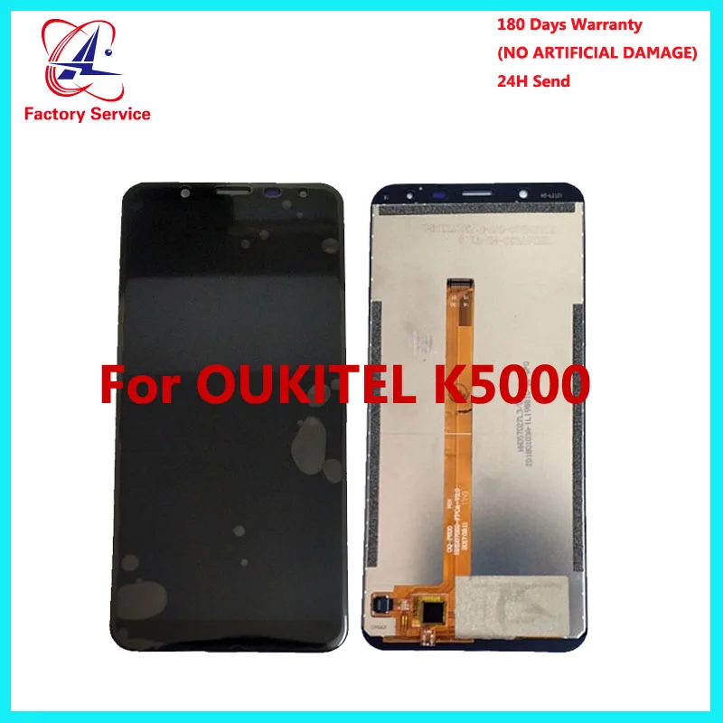 Для 100% оригинального OUKITEL K5000 ЖК дисплей + панель с сенсорным экраном цифровые