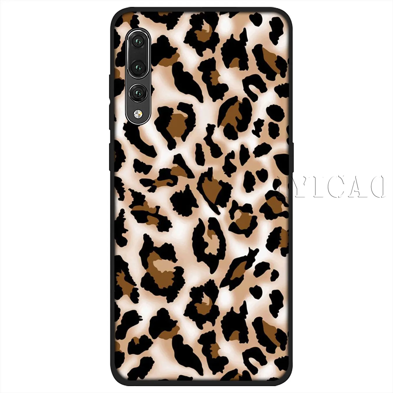 IYICAO Snake Skin DIY Leopard Drawing Soft Silicone Case for Huawei P30 P20 Pro P10 P9 P8 Lite Mini 2017 2016 P smart Z 2019 |