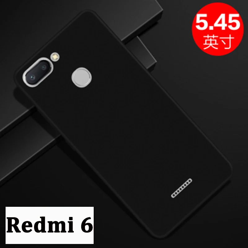 Модные ультратонкие Чехлы для xiaomi redmi 6 чехол мягкие силиконовые чехлы redmi6 задняя