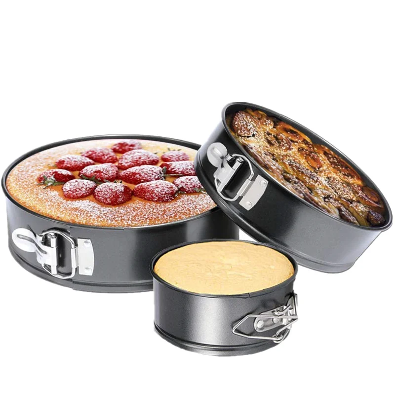 Springform сковорода набор 3 шт разъемная форма для торта Форма из углеродистой стали