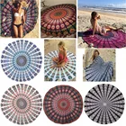 Круглая Пляжная накидка-парео, летнее бикини, плавки, купальный костюм, UNS-OKLE