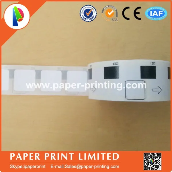 30 Refill Rolls Compatible DK-11221 Label 23mm*23mm 1000Pcs for Brother Printer QL-700/720 White Paper DK-1221 | Компьютеры и офис