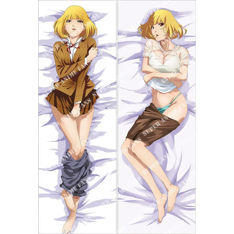 

Japanese Anime Prison School midorikawa hana Body Pillows Hugging Pillow Cover Case Decorative Pillowcases 50*160cm 2way