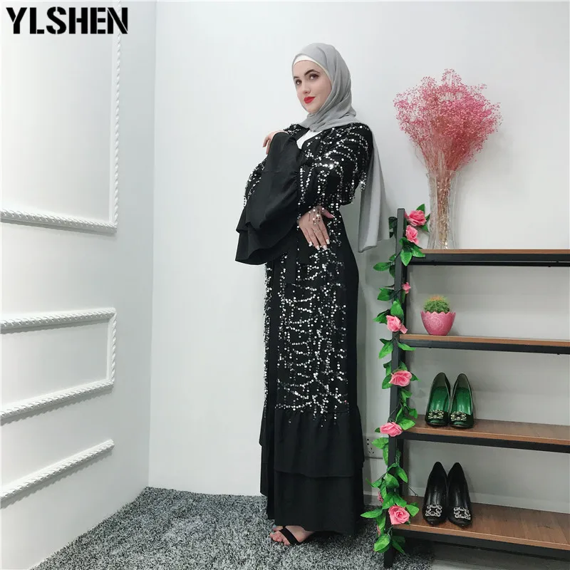 Женское мусульманское платье Abaya Dubai женское для молитвы Рамадана хиджаб кафтан
