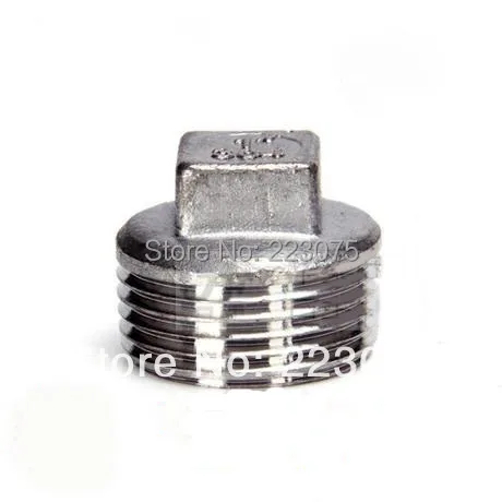 

Airbrush Stainless Steel Fittings free Shipping Ss304 Stainless Steel Head Pipe Fitting 1-1/4" Malleable Male Threaded 5pcs/lot