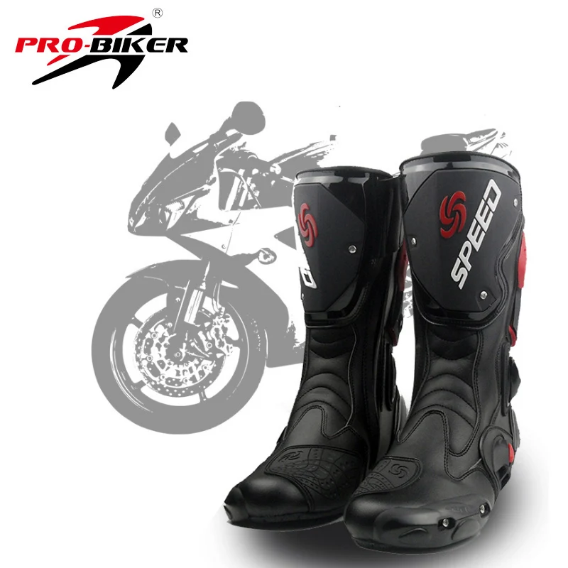 Мотоциклетные ботинки PRO BIKER SPEED BIKERS мотоциклетные для мотогонок кроссовые