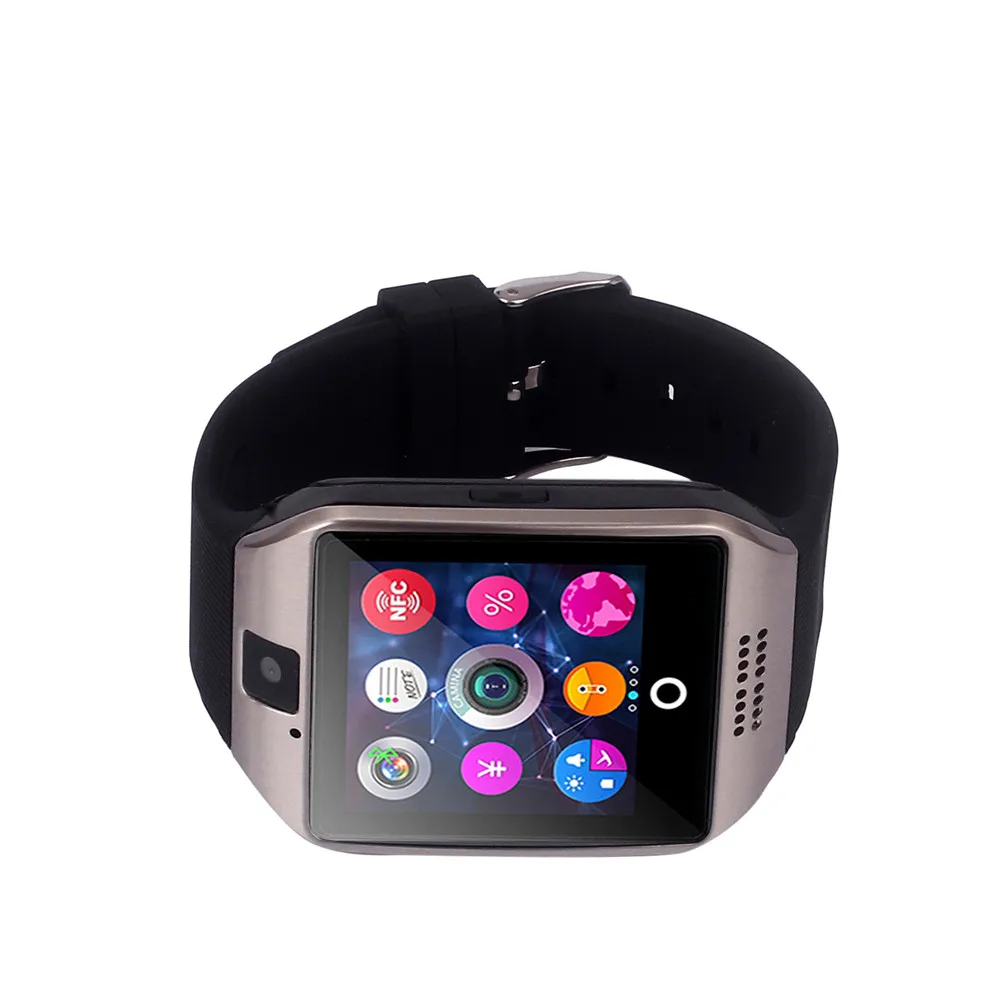 Новинка Q18 Bluetooth Смарт часы камера Поддержка sim карты Smartwatch цифровые наручные