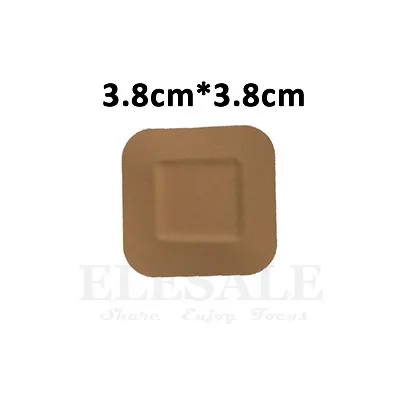 Square (3.8x3.8 cm) 20/50/100 шт. аптечка первой помощи Водонепроницаемый ранозаживляющий пластырь Медицинский анти-бактерий лейкопластырь для домашнего путешествия аптечка аварийный Наборы - Цвет: Square (3.8x3.8 cm)