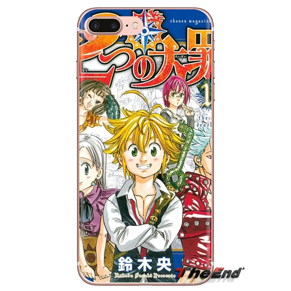Seven Deadly Sins Season 1 для Samsung Galaxy J1 J2 J3 J4 J5 J6 J7 J8 Plus 2018 Prime 2015 2016 2017 прозрачные чехлы из ТПУ |