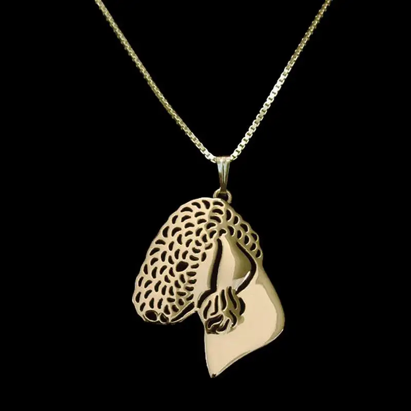 Женское Ожерелье с собакой из сплава Bedlington Terrier Прямая поставка|drop necklace|necklace