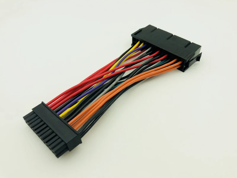 ATX PSU Стандартный 14 см 24Pin женский для Mini 24P мужской внутренний адаптер питания