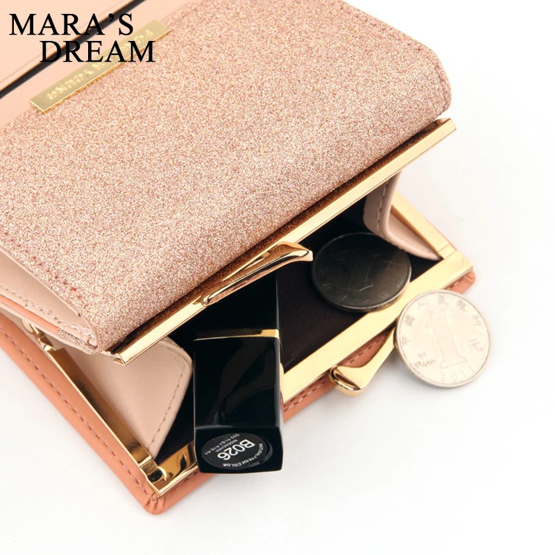 Mara's Dream 2018 Модные женские кошельки блестящие короткие Дамские Держатель для