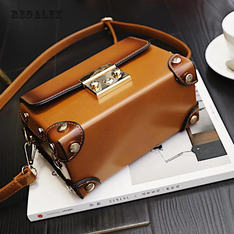 Новые модные сумки Crossbody сумка универсальная замок небольшой простой коробке Тип