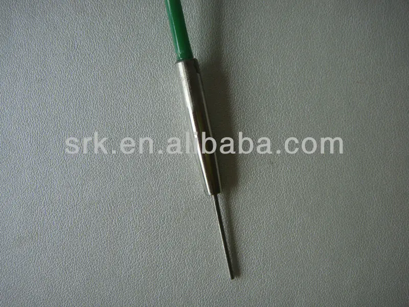 Пружинный шнур с короткой термопарой типа K и Миниатюрный разъем China Post