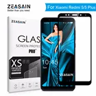 Оригинальное закаленное стекло ZEASAIN 9H 2.5D с полным покрытием для Xiaomi Redmi 5 Plus Xiomi Redmi 5 Redmi5 Plus, защитная стеклянная пленка для экрана