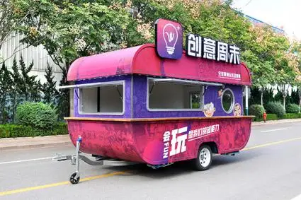 Тележка для приготовления мороженого трейлер кофе|Кухонные комбайны| |