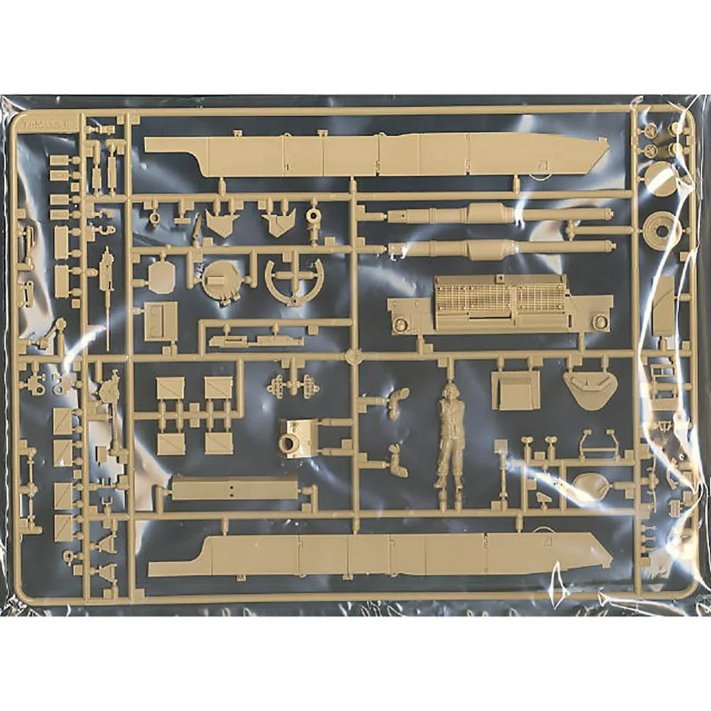 OHS tiiya 35158 1/35 M1A1 Abrams с шахтным плугом военный сборочный AFV модельный Строительный