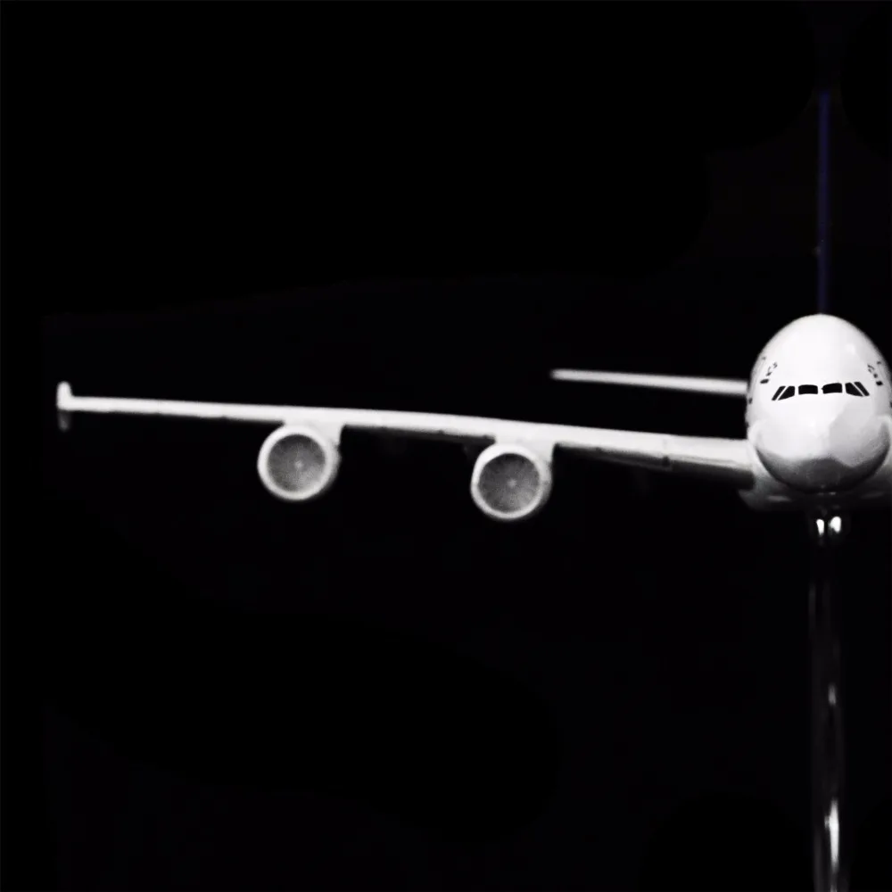 1: 400 16 см Singapore Airlines A380 металлическая модель самолета украшение офиса игрушка идея