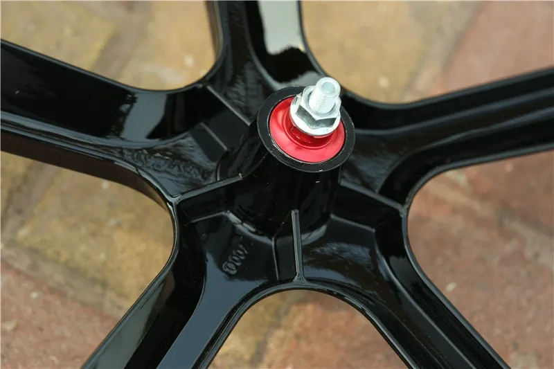 Магниевого сплава колеса 700c фиксированной Шестерни велосипед Колёса Диски 5 спиц