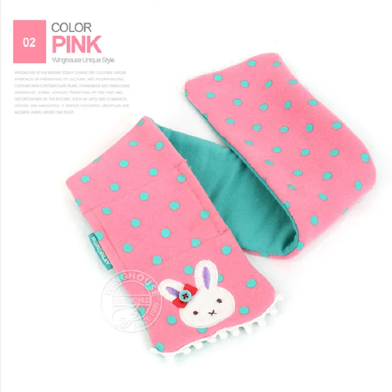 Korean winghouse children's scarf autumn and winter baby girl cute short warm | Детская одежда и обувь