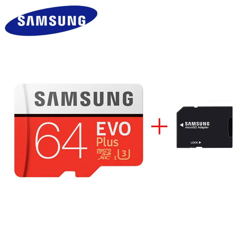 64G-AP Оригинальная карта памяти SAMSUNG Micro SD 32 Гб 64 Гб класс 10 EVO+ EVO Plus microSD 128 ГБ 256 ГБ TF Карта SDXC cartao de memoria - Емкость: 64G-AP