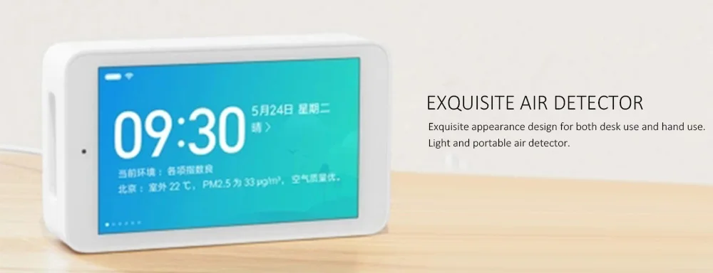Xiaomi Mijia детектор качества воздуха монитор PM2.5 TVOC CO2a тестер термометр датчик влажности