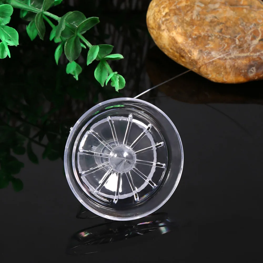 Прозрачная ловушка для улитки игрушка аквариума растений планетарских леявок