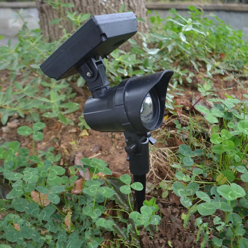 Солнечный супер яркий светодиодный ландшафтный светильник для дорожки Газон