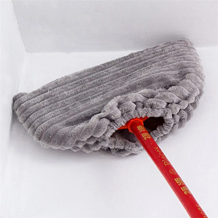 Mop Cloth Cover Multi-function Broom Replacement Soft Reusable Practical Flannel Sweeping Cleaning Rag J#4 | Дом и сад