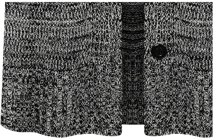 2018 Women Fashion Thick Single Breasted Big Pockets Knit Sweater Retro Long Sleeve Autumn Winter Cardigan Coat |