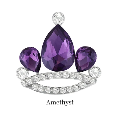Violet Стразы из блестящего сплава с кристаллами в форме короны, стразы для шитья, аксессуары для одежды для украшения, сделай сам для одежды, тканевые наклейки - Цвет: Violet
