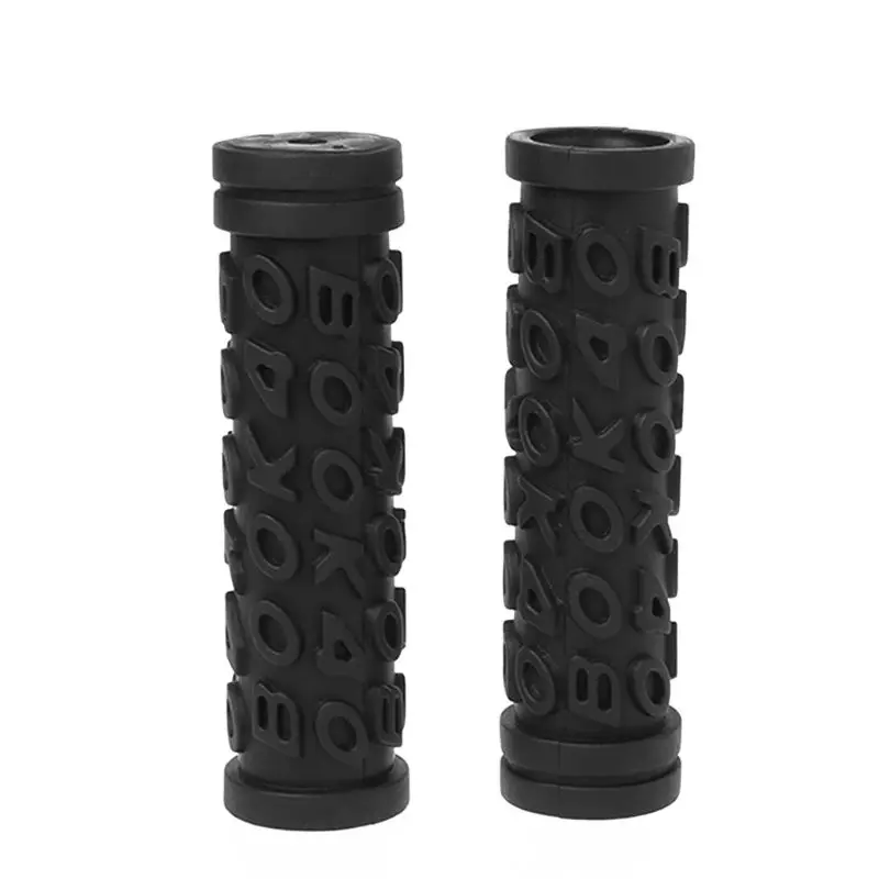 Bicycle Grips Black Letters Non Slip MTB Bike Road 22.2mm Handlebar Anti Comfortable Sweat Protection Cover Grip 10166 | Спорт и