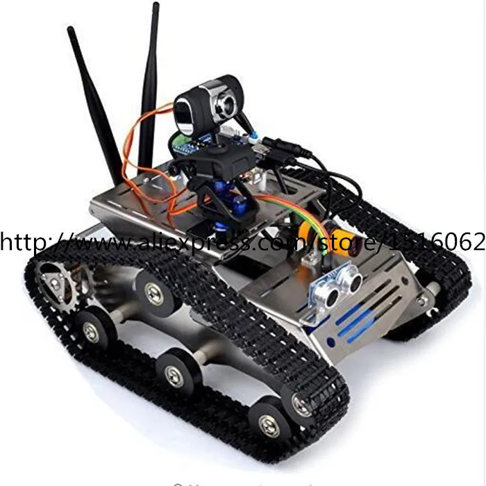Беспроводной Wi-Fi Робот Автомобильный Комплект для Arduino/Hd Камера Ds Образования