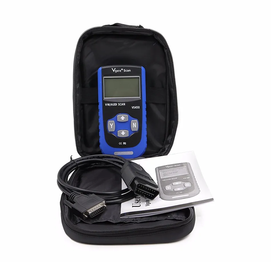 Vgate VS450 для VAG OBDII OBD 2 Code Reader автомобиля инструмент диагностики VS 450 сброс подушка