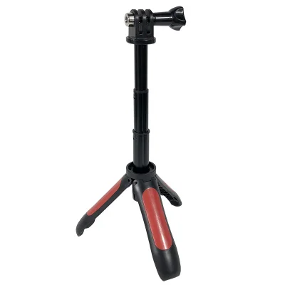 Red kits Мини-штатив для селфи выдвижной монопод для Gopro Hero 8 7 6 5 4 3+ 3 SJCAM Xiaomi YI 4k sony аксессуары для спортивной камеры - Цвет: Red kits