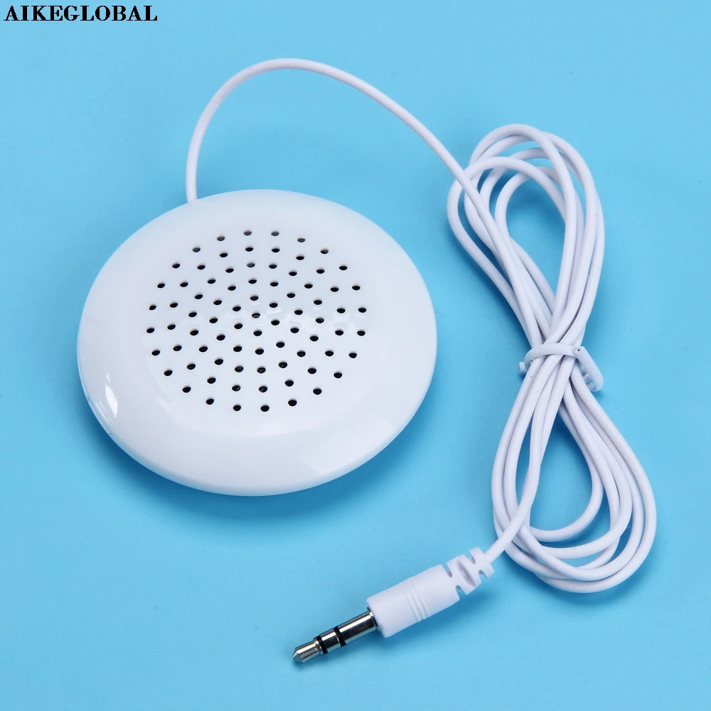 AIKEGLOBAL хит продаж Модная Портативная Тихая Подушка-динамик 3 5 мм для MP3 MP4 CD iPod Phone