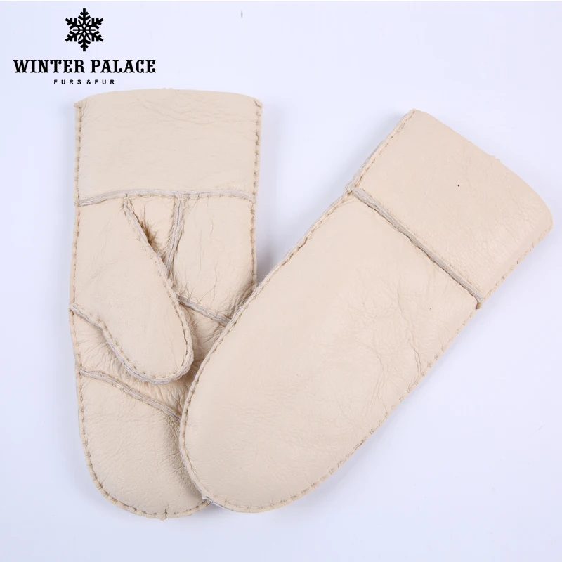 2017 Зимняя мода тяжелым Тип ребенок натуральная кожа шерсть Мех Прихватки для