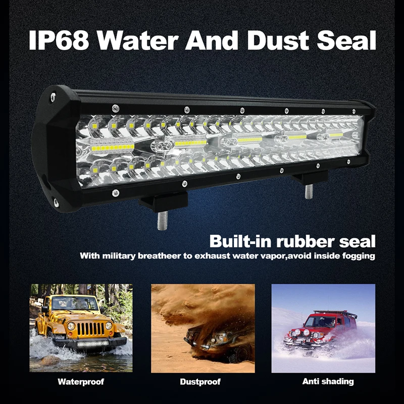 Автомобильный светодиодный налобный светильник прожсветильник Тор на крышу s 60