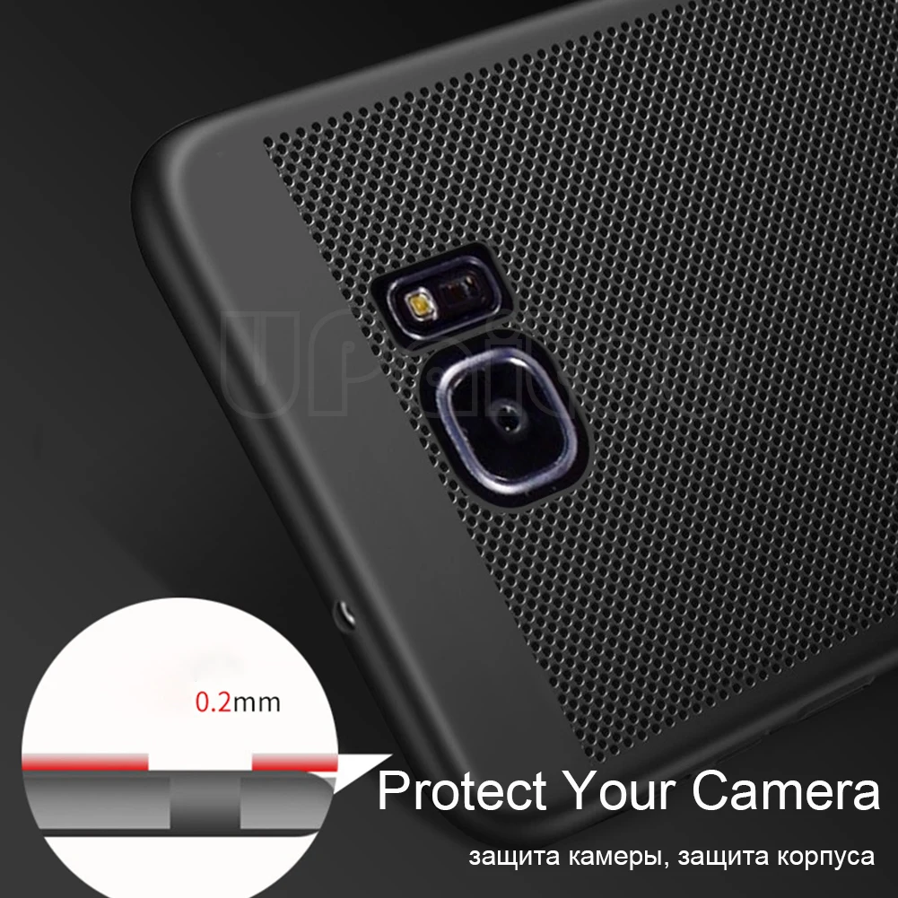 UPaitou Heat Dissipation Case for Samsung Galaxy S6 Edge G925 Ultra Cases Hard PC Thin Slim Cover G925F |