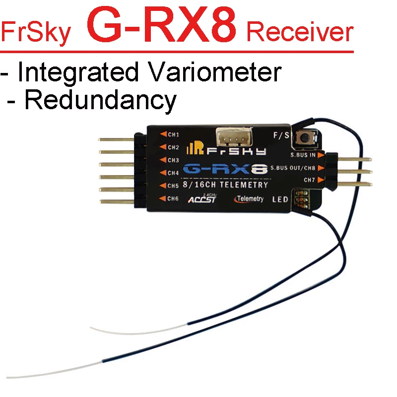 FrSky G-RX8 приемник предназначен для планеров Интегрированный Датчик вариометра в