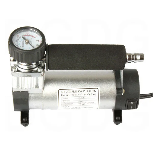 Free Shipping YD-3035 Portable Super Flow 12V 100PSI Metal Car Tire Tyre Inflator Vehicle Auto Electric Pump Air Compressor | Автомобили и
