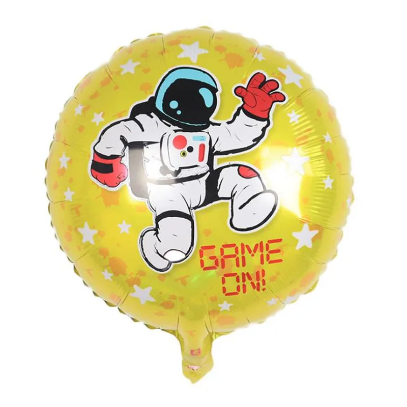 Романтическое свадебное украшение Фольги воздушные шары галактика астронавт