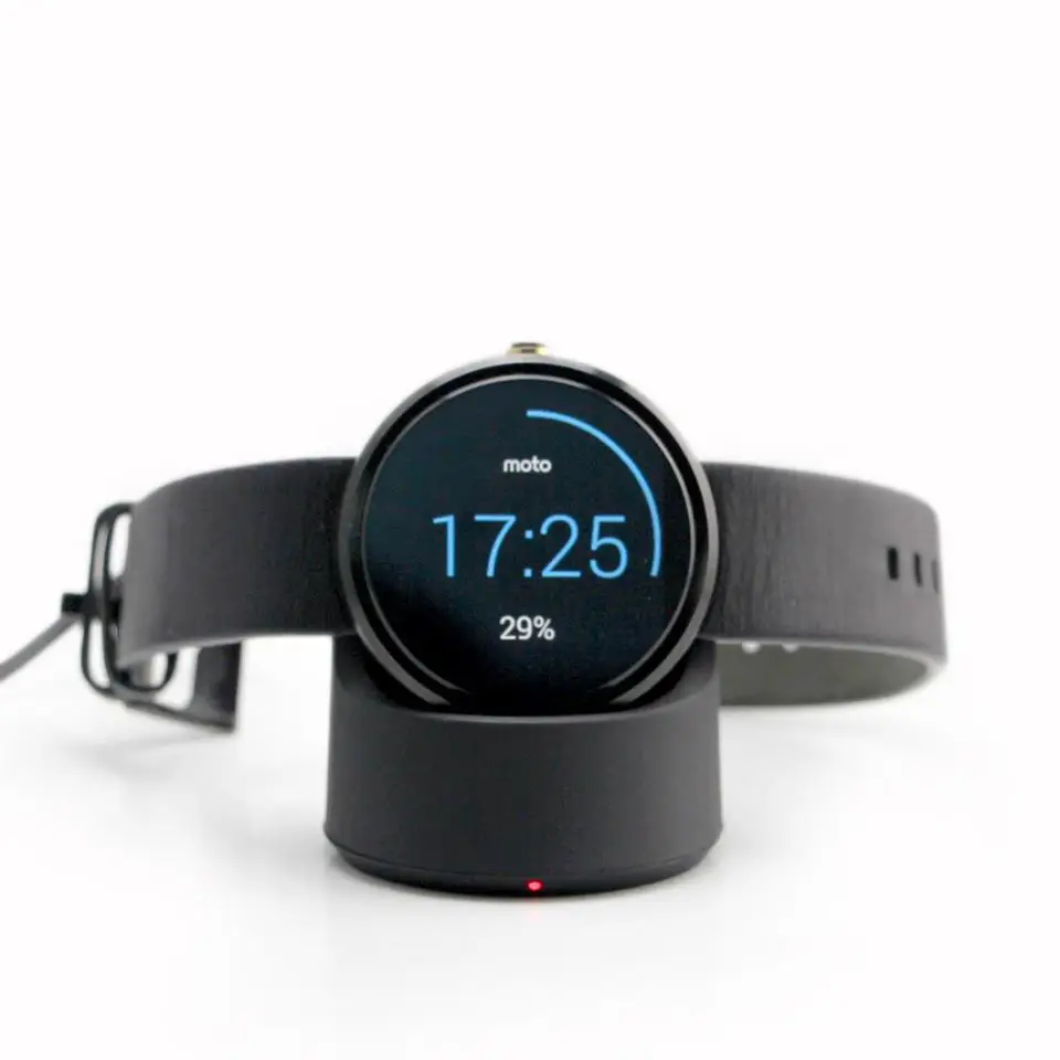 MOTO360 Qi Беспроводное зарядное устройство Колыбель Быстрая зарядка через usb док